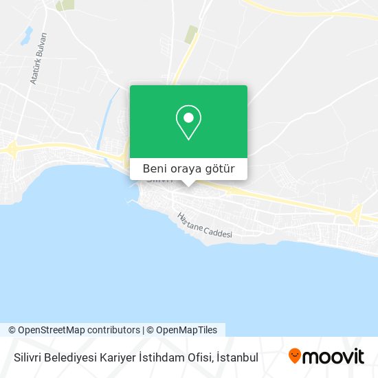 Silivri Belediyesi Kariyer İstihdam Ofisi harita
