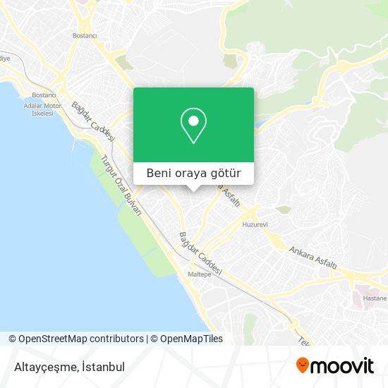 Altayçeşme harita