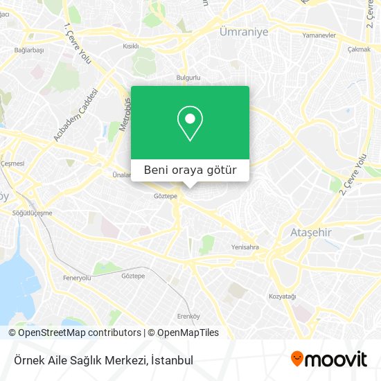 Örnek Aile Sağlık Merkezi harita