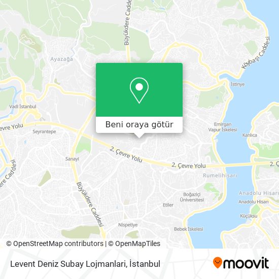 Levent Deniz Subay Lojmanlari harita