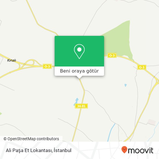 Ali Paşa Et Lokantası harita