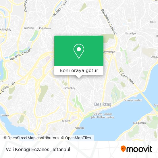 Vali Konağı Eczanesi harita