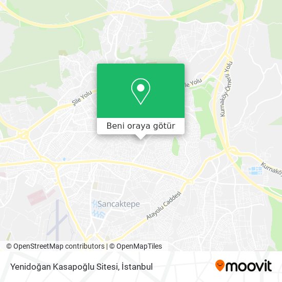 Yenidoğan Kasapoğlu Sitesi harita