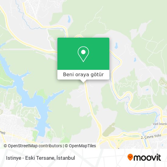 Istinye - Eski Tersane harita