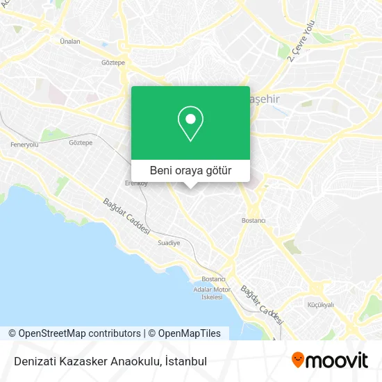 Denizati Kazasker Anaokulu harita