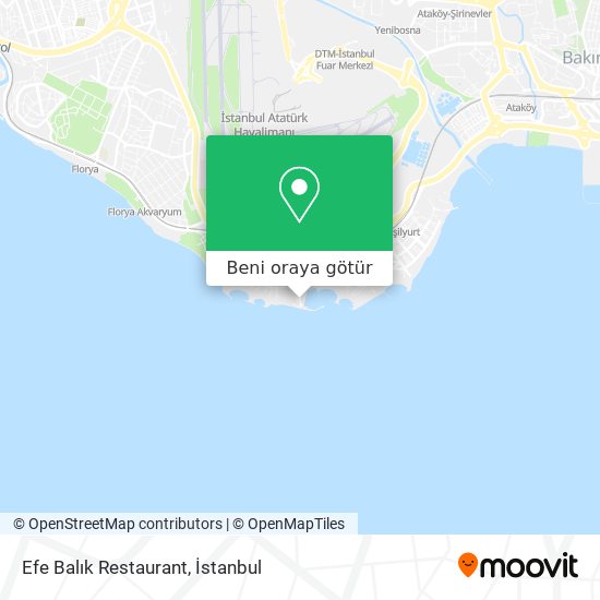 Efe Balık Restaurant harita