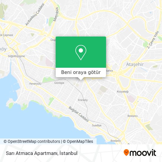 Sarı Atmaca Apartmanı harita