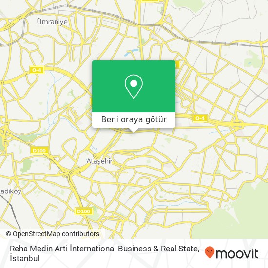 Reha Medin Arti İnternational Business & Real State harita