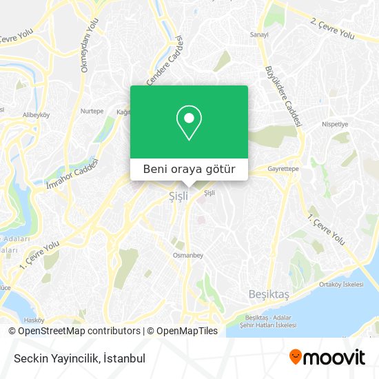 Seckin Yayincilik harita