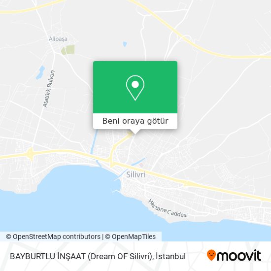BAYBURTLU İNŞAAT  (Dream OF Silivri) harita
