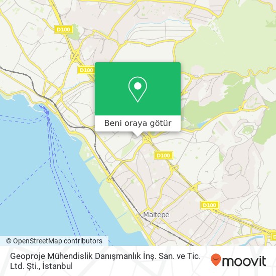 Geoproje Mühendislik Danışmanlık İnş. San. ve Tic. Ltd. Şti. harita