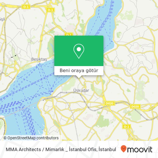 MMA Architects / Mimarlık _ İstanbul Ofis harita