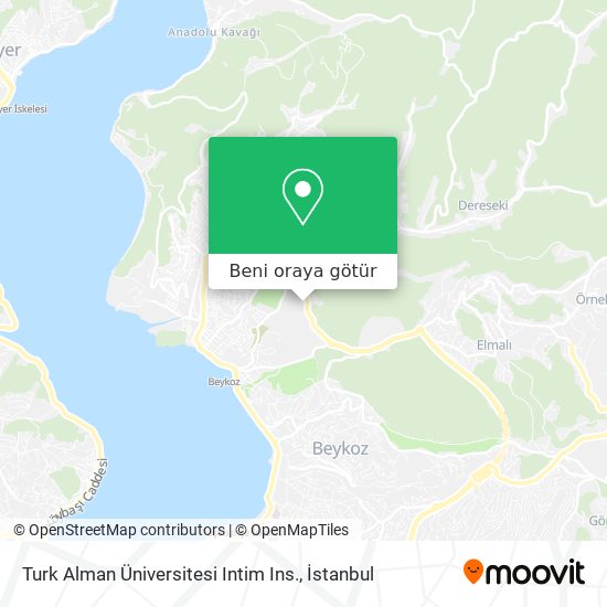 Turk Alman Üniversitesi Intim Ins. harita