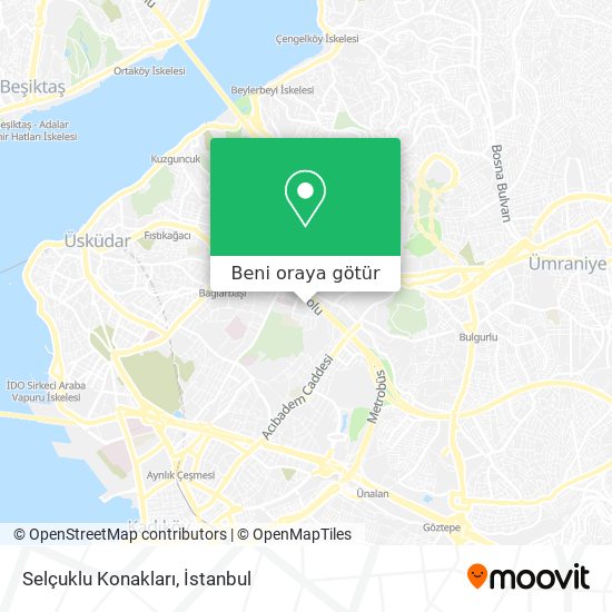 Selçuklu Konakları harita