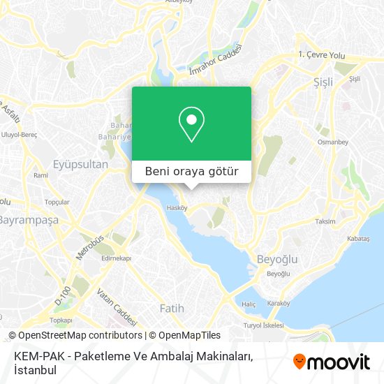 KEM-PAK - Paketleme Ve Ambalaj Makinaları harita