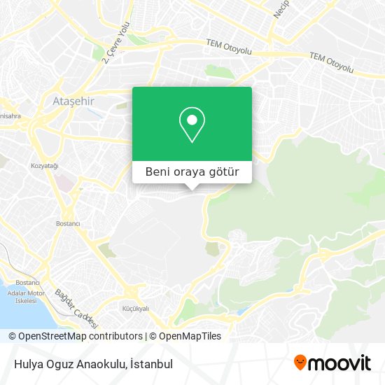 Hulya Oguz Anaokulu harita