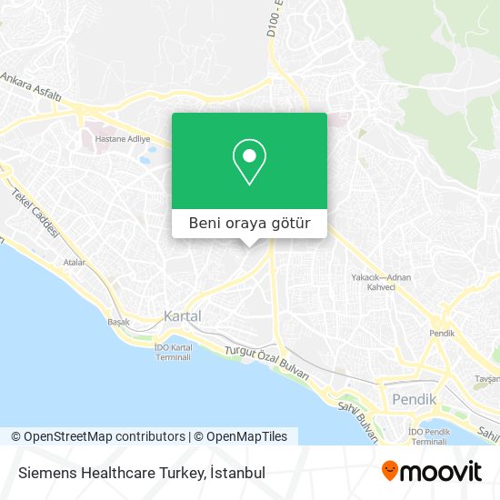 Siemens Healthcare Turkey harita