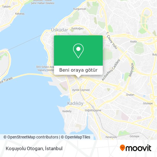 Koşuyolu Otogarı harita