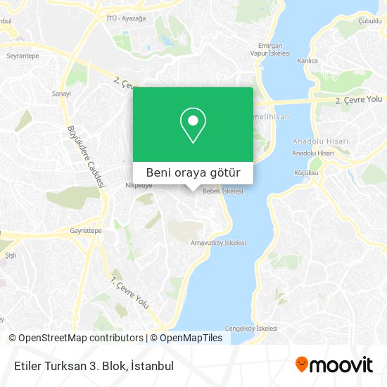 Etiler Turksan 3. Blok harita