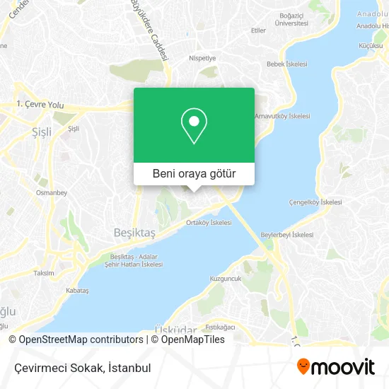 Çevirmeci Sokak harita