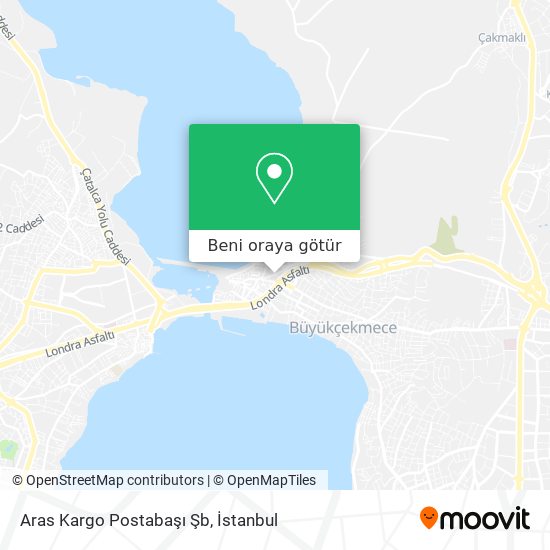 Aras Kargo Postabaşı Şb harita