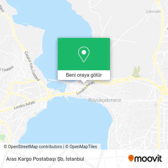 Aras Kargo Postabaşı Şb harita