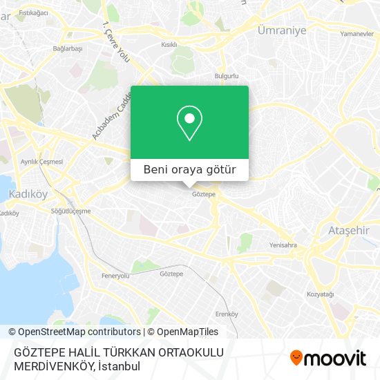 Goztepe Halil Turkkan Ortaokulu Merdivenkoy Kadikoy Nerede Otobus Tren Metro Veya Minibus Dolmus Ile Nasil Gidilir