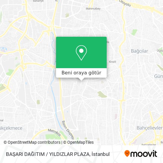 BAŞARI DAĞITIM / YILDIZLAR PLAZA harita