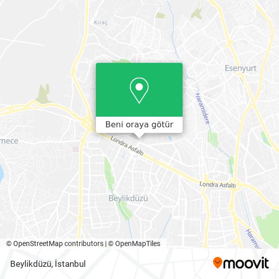 Beylikdüzü harita