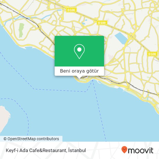 Keyf-i Ada Cafe&Restaurant harita