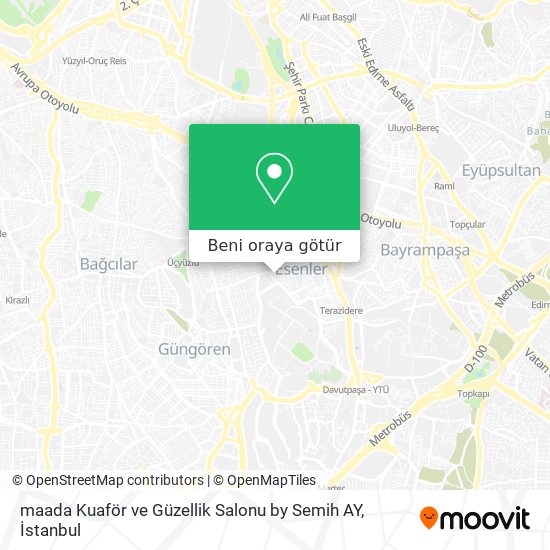 maada Kuaför ve Güzellik Salonu by Semih AY harita