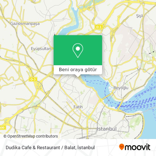 Dudika Cafe & Restaurant / Balat harita