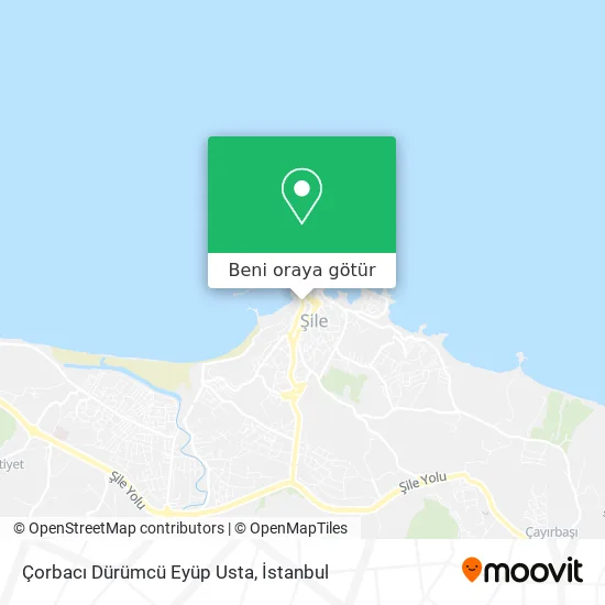 Çorbacı Dürümcü Eyüp Usta harita