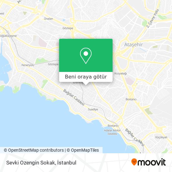 Sevki Ozengin Sokak harita