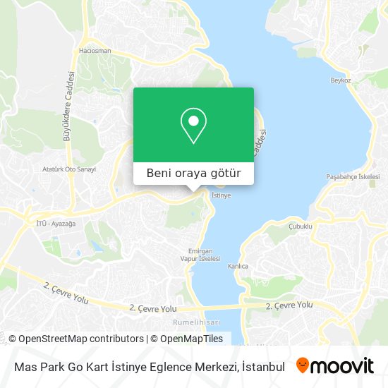 Mas Park Go Kart İstinye Eglence Merkezi harita