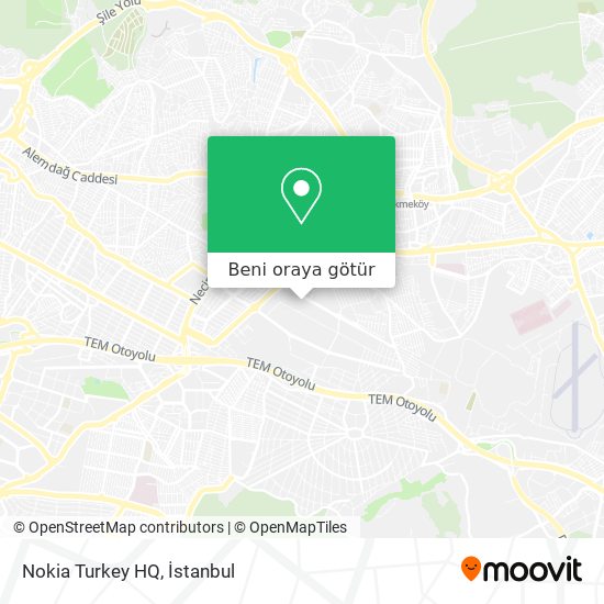Nokia Turkey HQ harita