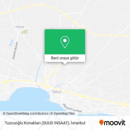 Tuzcuoğlu Konakları (SUUD INSAAT) harita