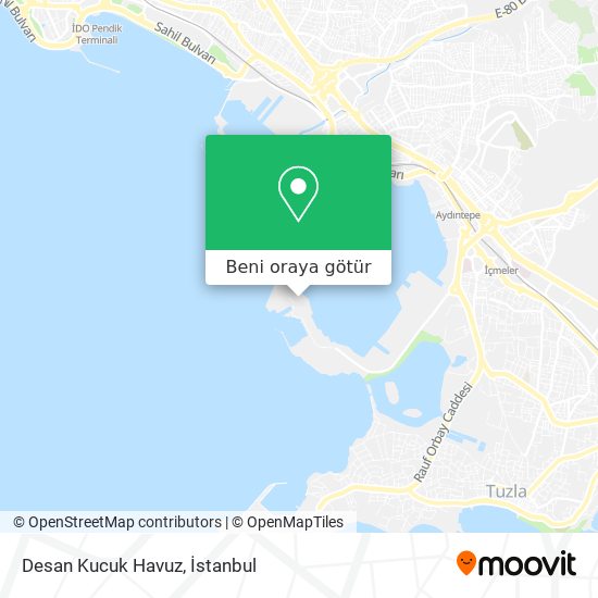 Desan Kucuk Havuz harita