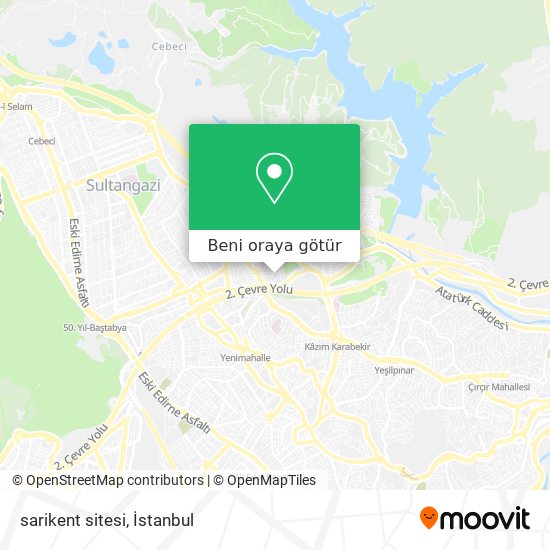 sarikent sitesi harita