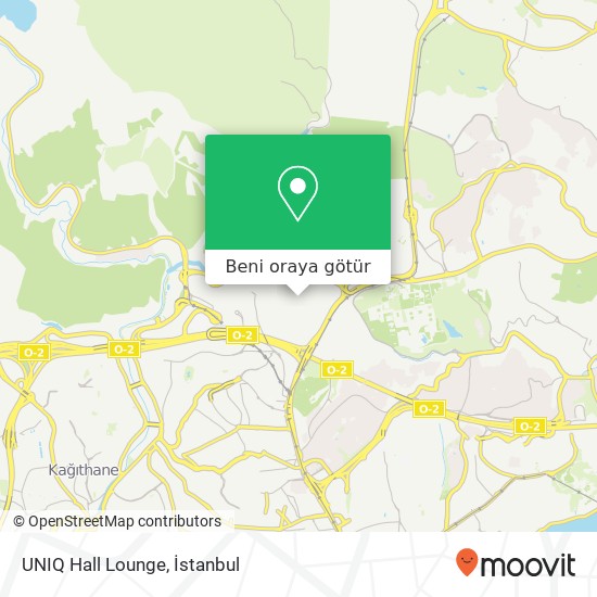 UNIQ Hall Lounge harita