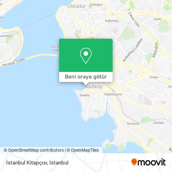 İstanbul Kitapçısı harita