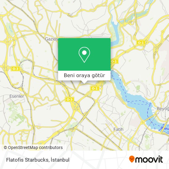 Flatofis Starbucks harita