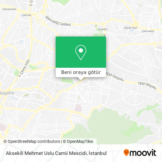Aksekili Mehmet Uslu Camii Mescidi harita