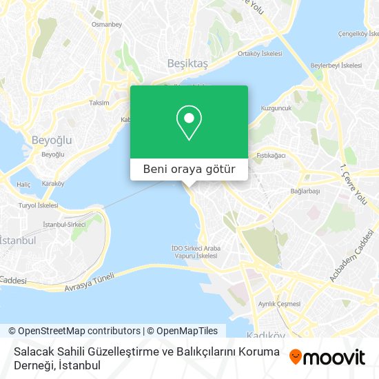 Salacak Sahili Güzelleştirme ve Balıkçılarını Koruma Derneği harita