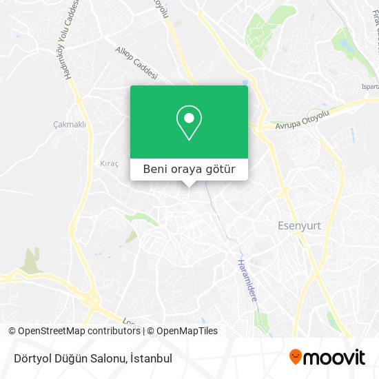 Dörtyol Düğün Salonu harita