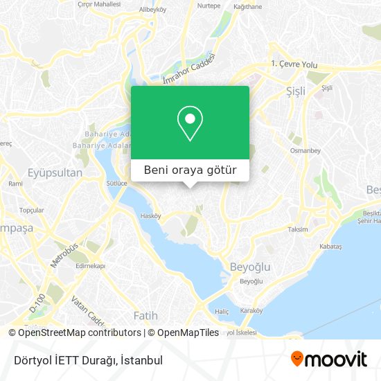 Dörtyol İETT Durağı harita