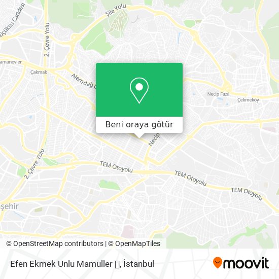 Efen Ekmek Unlu Mamuller 🍞 harita