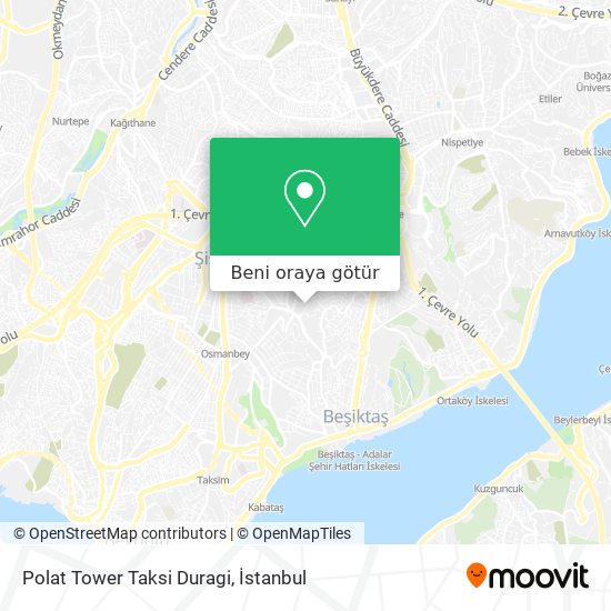 Polat Tower Taksi Duragi harita