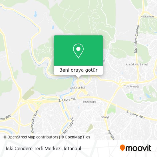 İski Cendere Terfi Merkezi harita