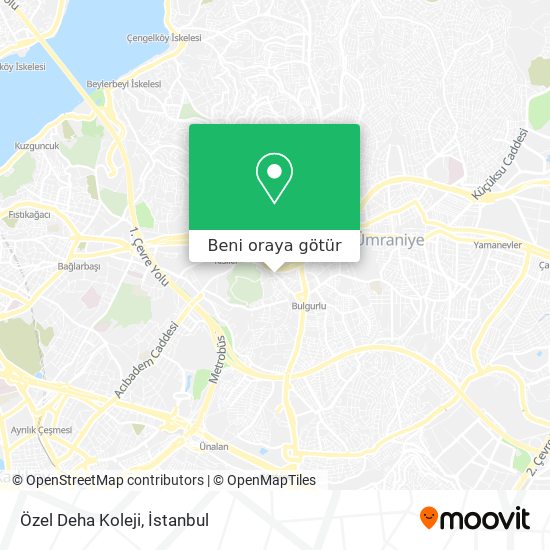 Özel Deha Koleji harita